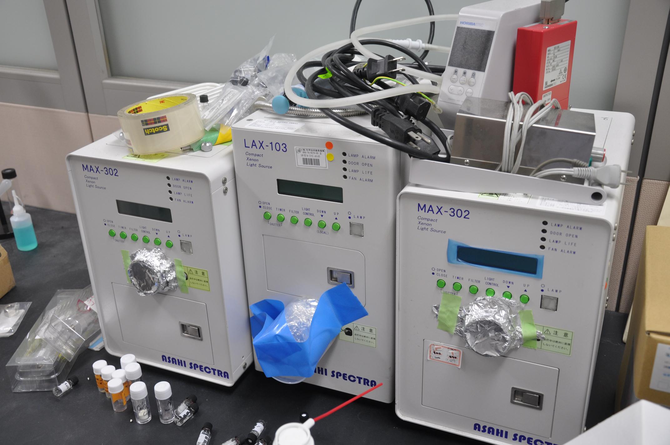 Xenon Light Source ASAHI SPECTRA, MAX-302 LAX-103