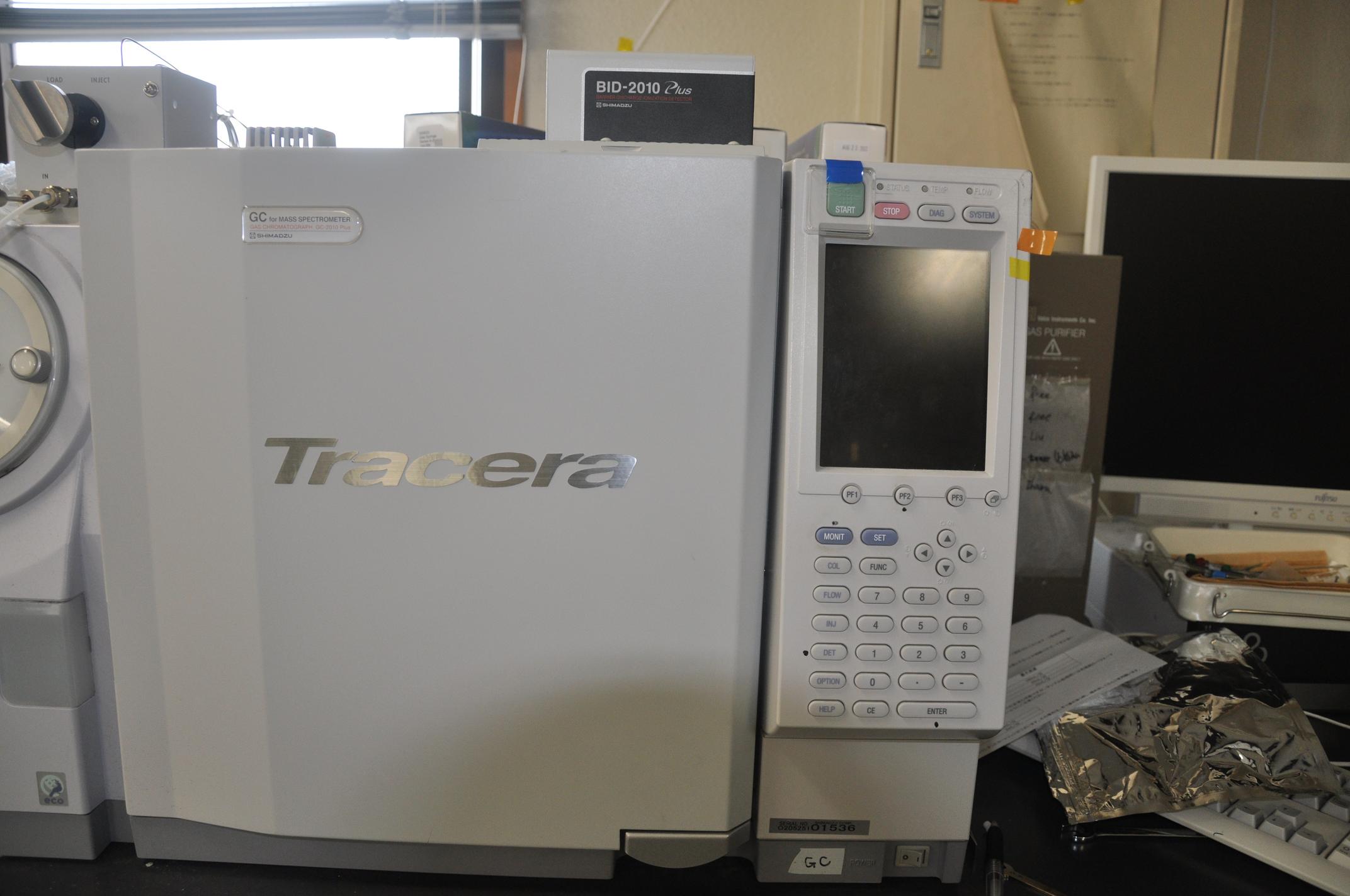High-Sensitivity Gas Chromatograph SHIMADZU, Tracera