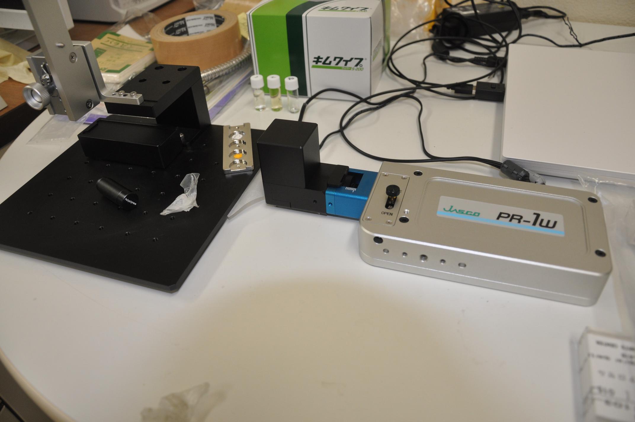 Compact Raman Spectrometer JASCO, PR-1w